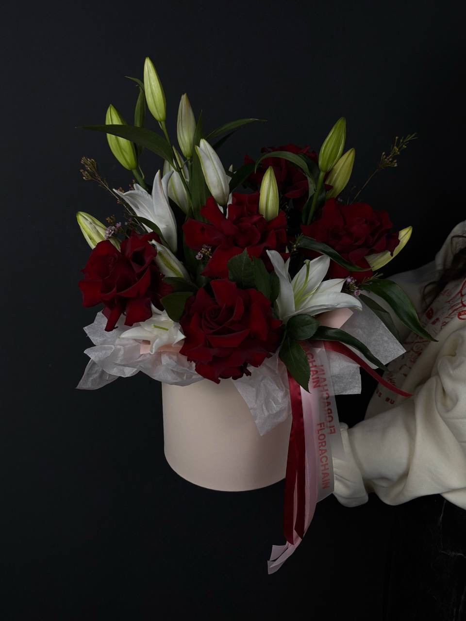 Композиция с Рощами и Лилиями 