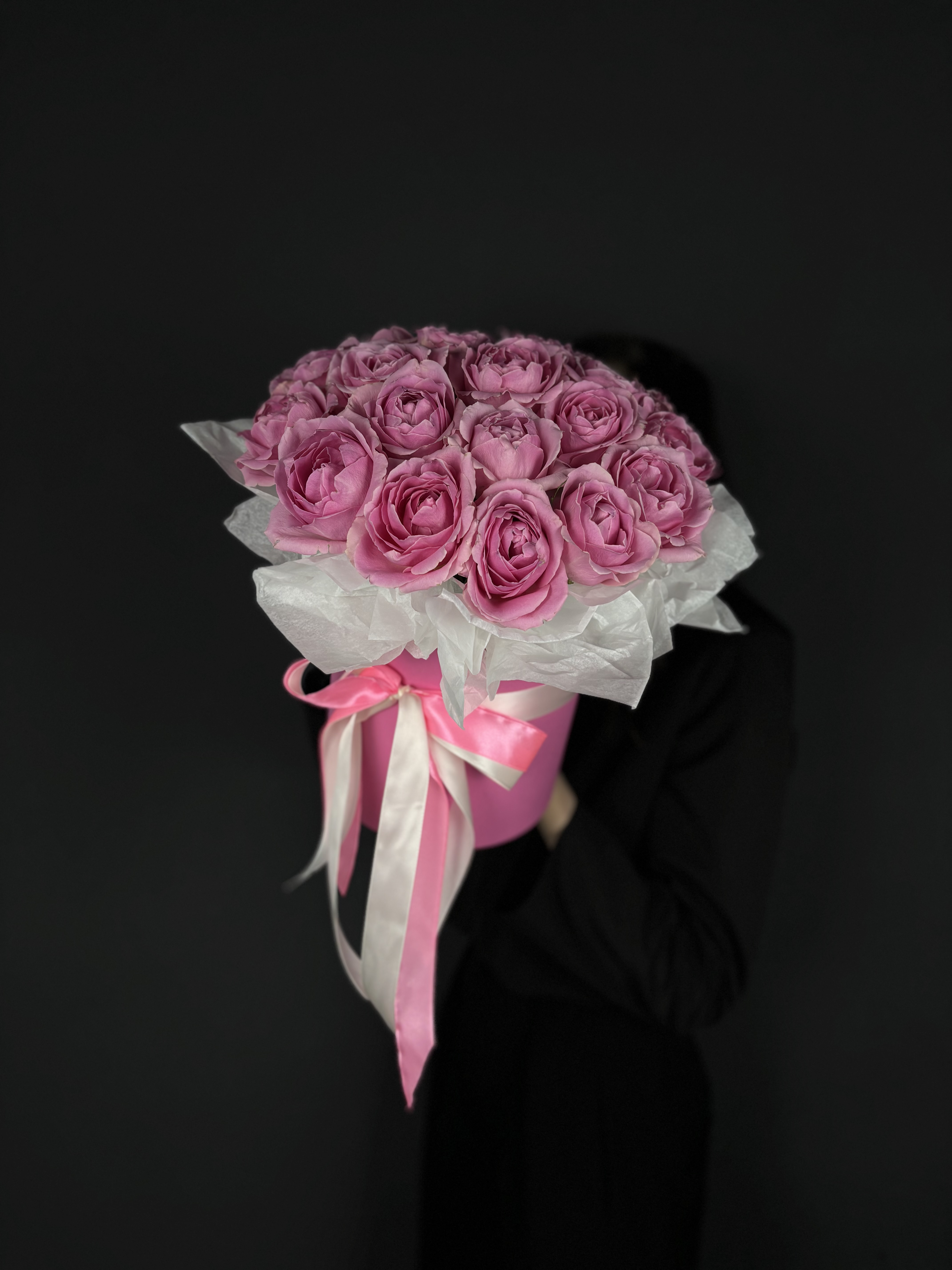 Композиция из роз и эвкалипта «2238»